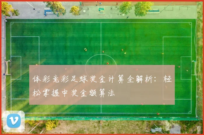 体彩竞彩足球奖金计算全解析：轻松掌握中奖金额算法